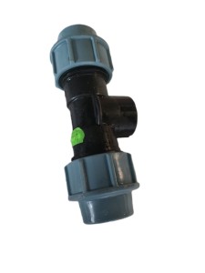 Trójnik PE Kiva Unidelta 25x3/4"x25 GW